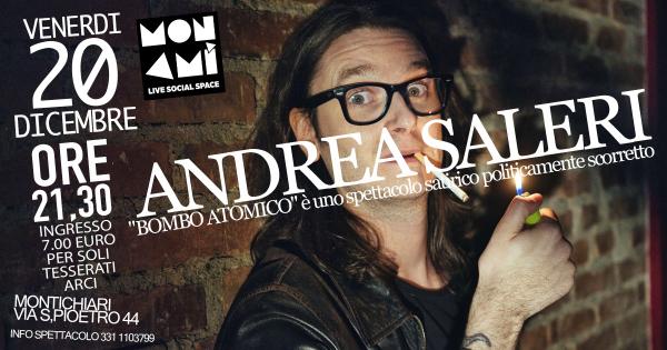 ANDREA SALERI presenta "BOMBO ATOMICO" stand-up