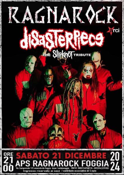 DISASTERPIECE- SLIPKNOT TRIBUTE BAND