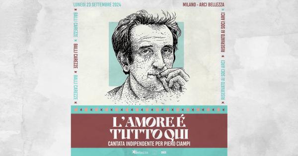 CANTATA PER PIERO CIAMPI - L'AMORE È TUTTO QUI