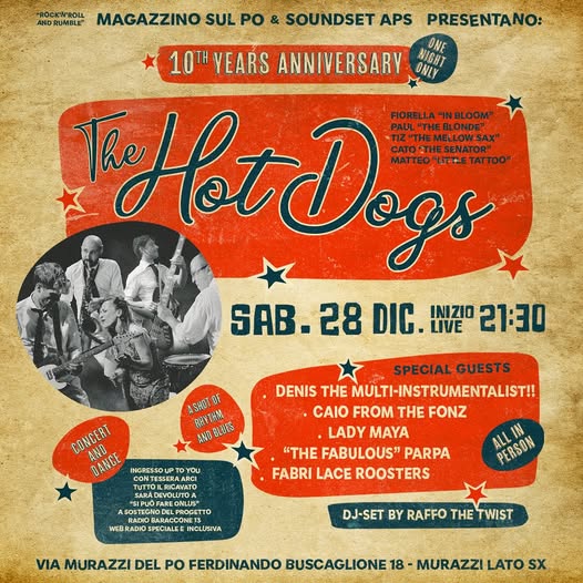 The Hot Dogs - 10 Years Anniversary