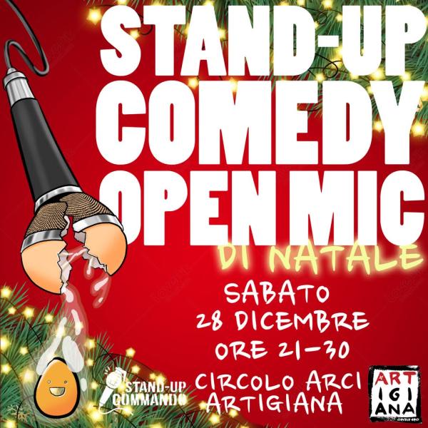 STAND-UP COMEDY OPEN MIC DI NATALE