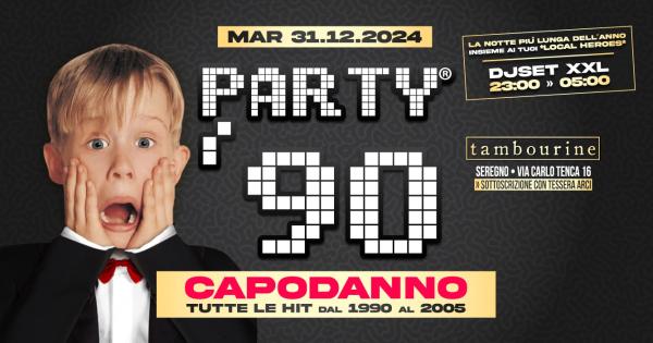 PARTY 90 CAPODANNO