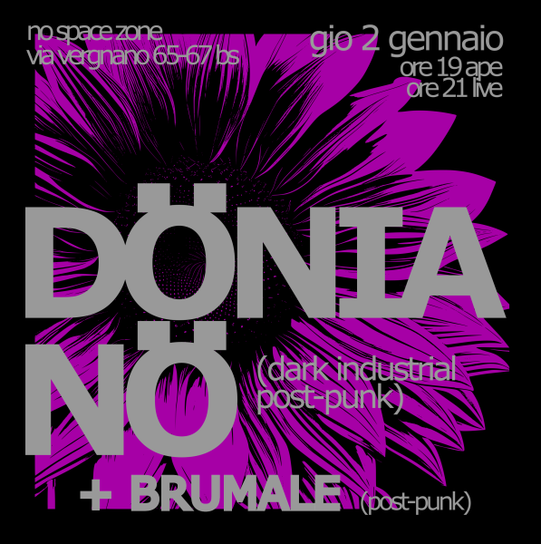 DONIA NO + BRUMALE live @marmellata