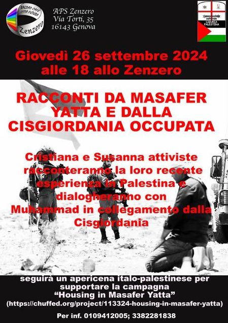 Racconti da Masafer Yatta e dalla Cisgiordania occupata