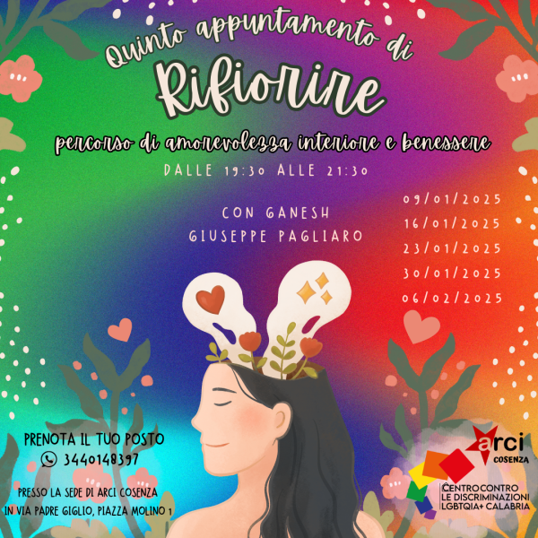 Rifiorire - percorso di amorevolezza interiore e benessere
