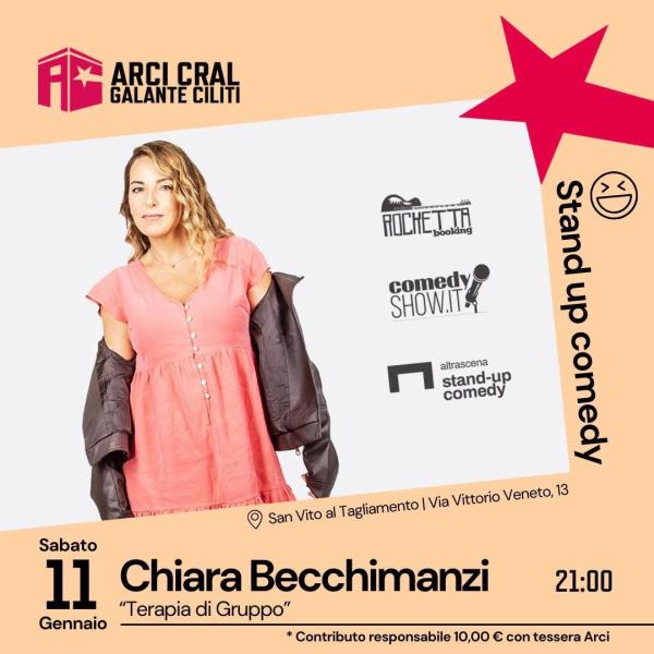 Chiara Becchimanzi in "Terapia di gruppo"