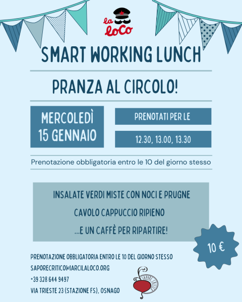 Smart Working Lunch