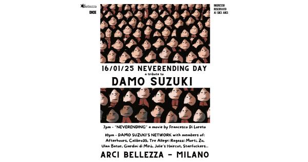 NEVERENDING DAY - A TRIBUTE TO DAMO SUZUKI