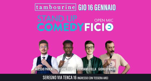 STAND UP COMEDYFICIO • Assane Diop • Giordano Folla • Giorgio Magri