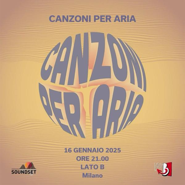 Canzoni per Aria