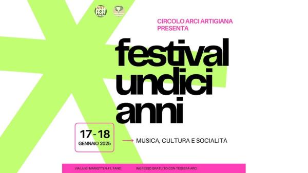 FESTIVAL UNDICI ANNI