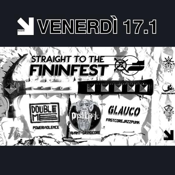 STRAIGHT TO THE FININFEST: Dysmorfic + Glauco + Double Me
