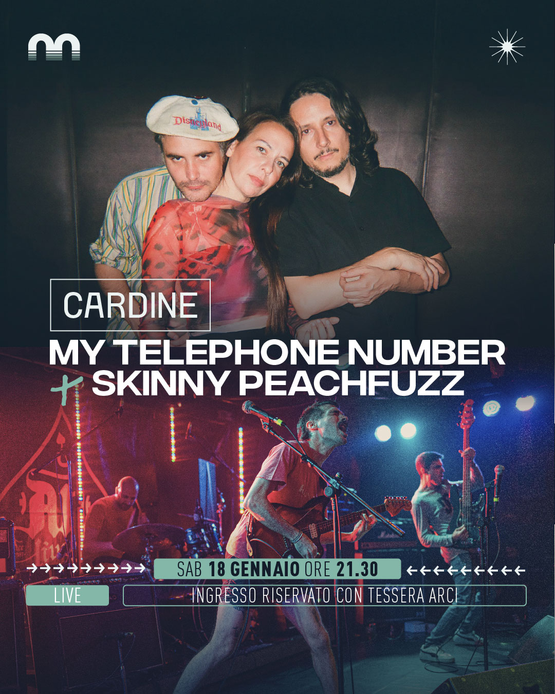 Cardine - My Telephone Number + Skinny Peachfuzz