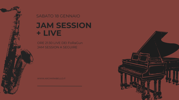Jam session  + live music