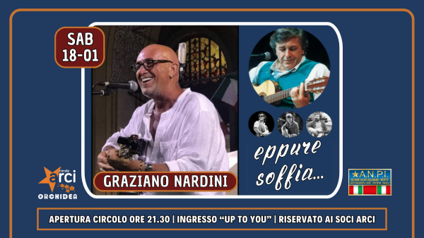 GRAZIANO NARDINI (omaggio a Pierangelo Bertoli ed ad altri grandi cantautori italiani)
