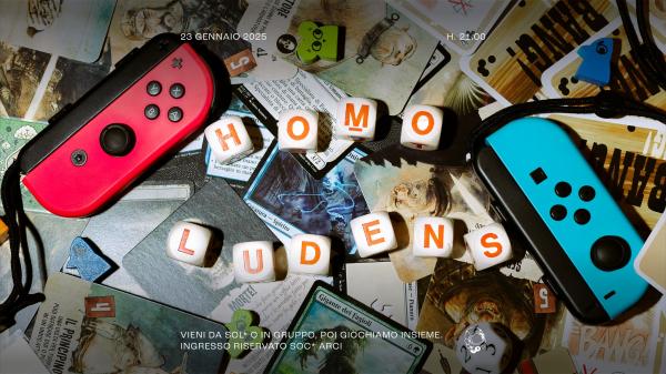 🎲 Homo Ludens - Serata Ludica | Circolo Gagarin