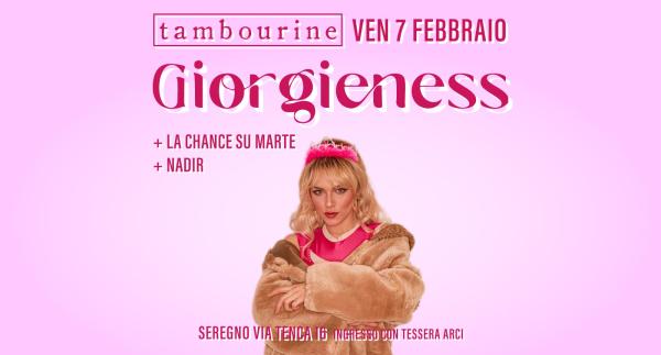 GIORGIENESS + LA CHANCE SU MARTE + NADIR