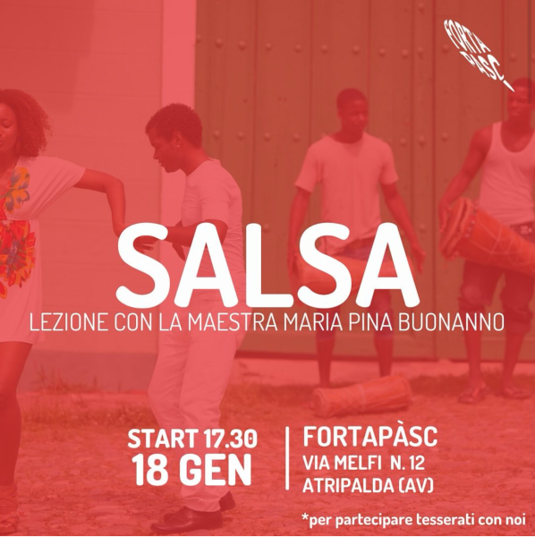 SALSA - lezione con la maestra Maria Pina Buonanno
