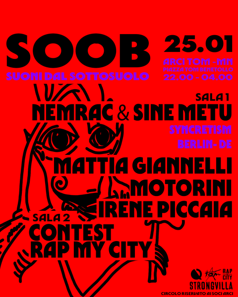 SOOB: Suoni dal sottosuolo// NEMRAC & SINE METU (Berlin)
