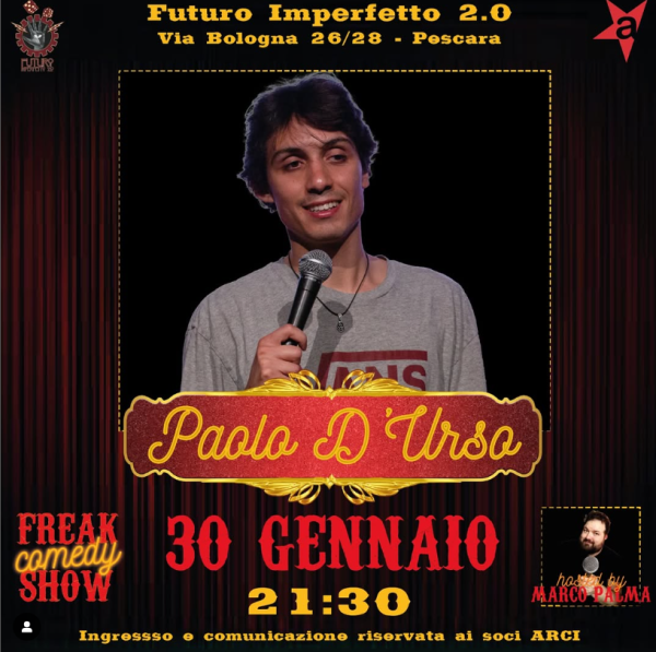 Freak Comedy Show. Paolo D'urso