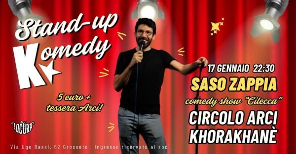 Stand-Up Komedy show - Saso Zappia