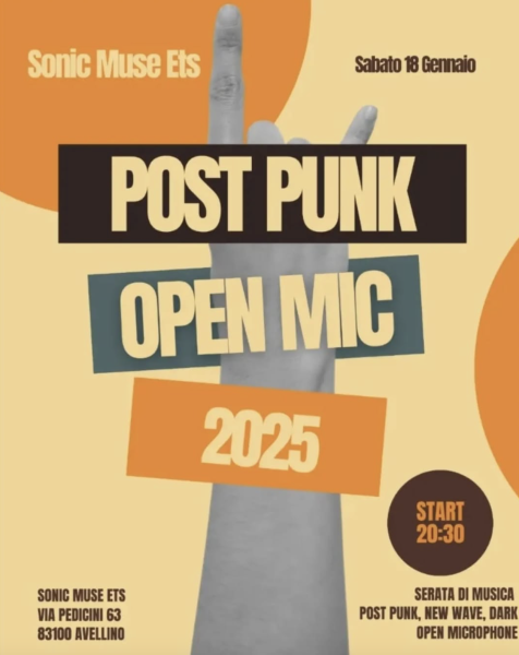 POST PUNK OPEN MIC 2025
