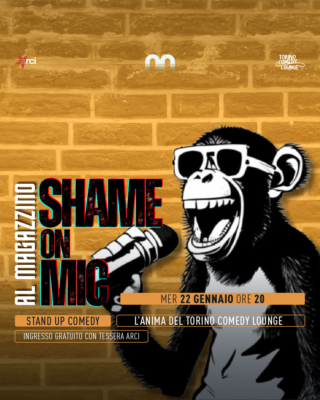 Shame on mic – stand up comedy