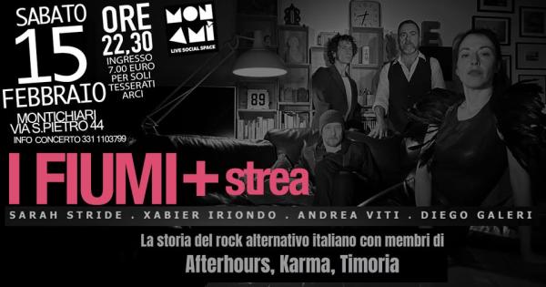 I FIUMI + Strea Live