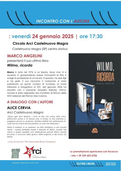 Incontro con Autore: Marco Angelini