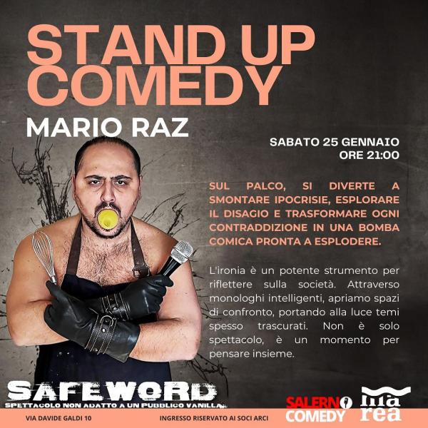 Stand up comedy -  Mario Raz