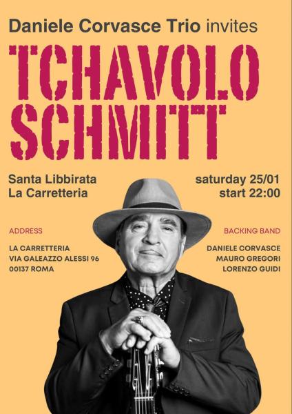 DANIELE CORVASCE TRIO +CHAVOLO SCHMITT