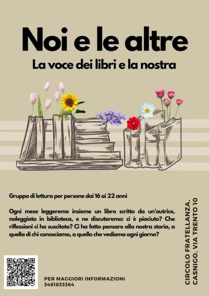 NOI E LE ALTRE - La voce dei libri e la nostra