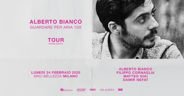 ALBERTO BIANCO: GUARDARE PER ARIA 10X