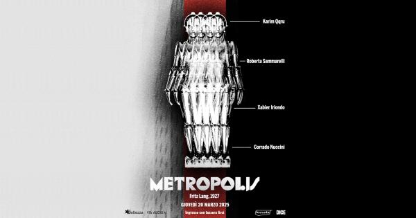 METROPOLIS: MUSICHE DAL VIVO SUL FILM