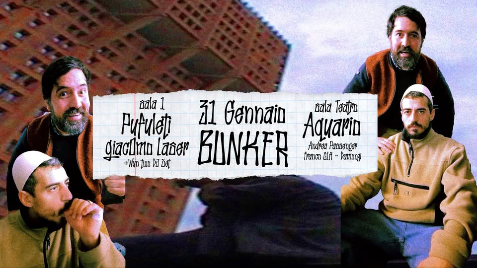 Bunker Friday Night Live - Pufuleti + Giacomo Laser