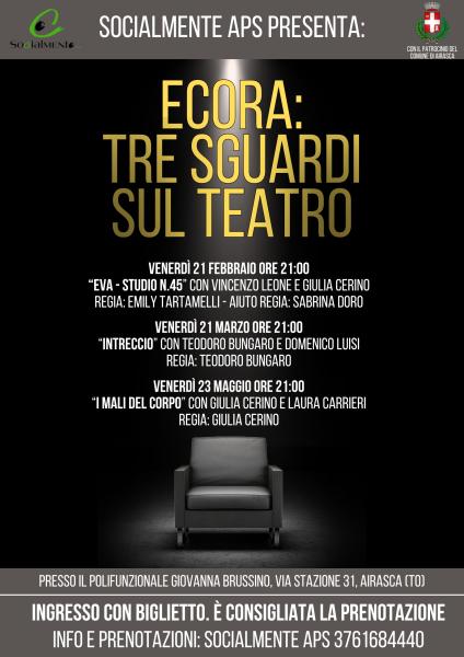 Ecora: Tre sguardi sul Teatro