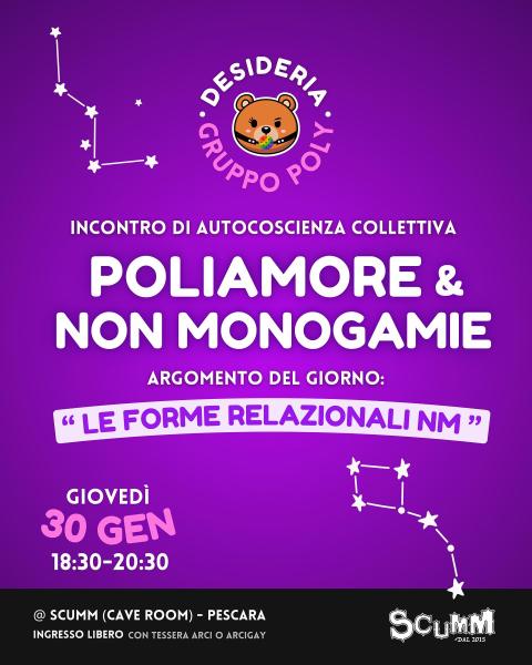 Incontro di autocoscienza collettiva. Poliamore e non monogamie.