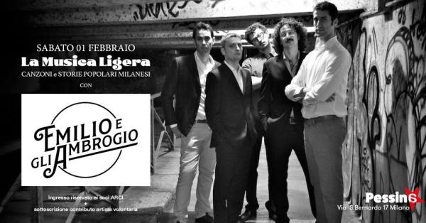 Musica ligera #1: Emilio e gli Ambrogio live