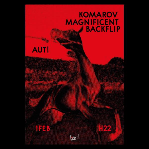 KOMAROV MAGNIFICENT BACKFLIP + AUT!