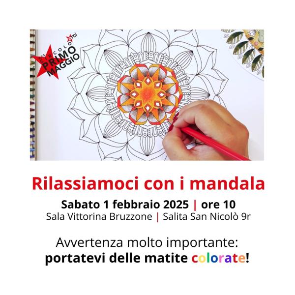 Rilassarsi con i mandala