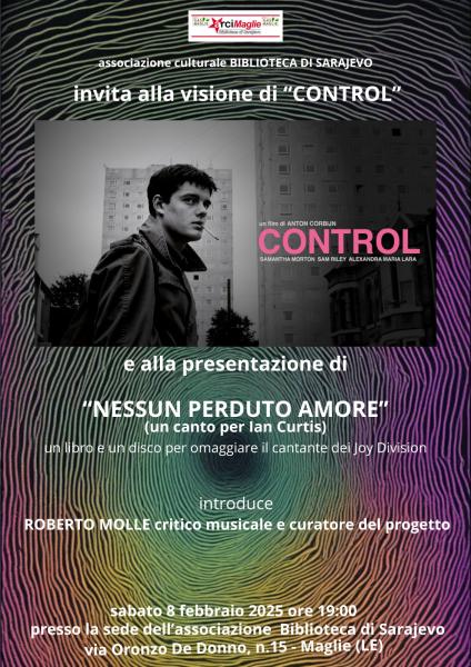 Nessun perduto amore- proiezione di "Control"