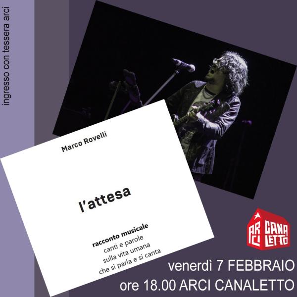 Marco Rovelli. l'attesa, racconto musicale