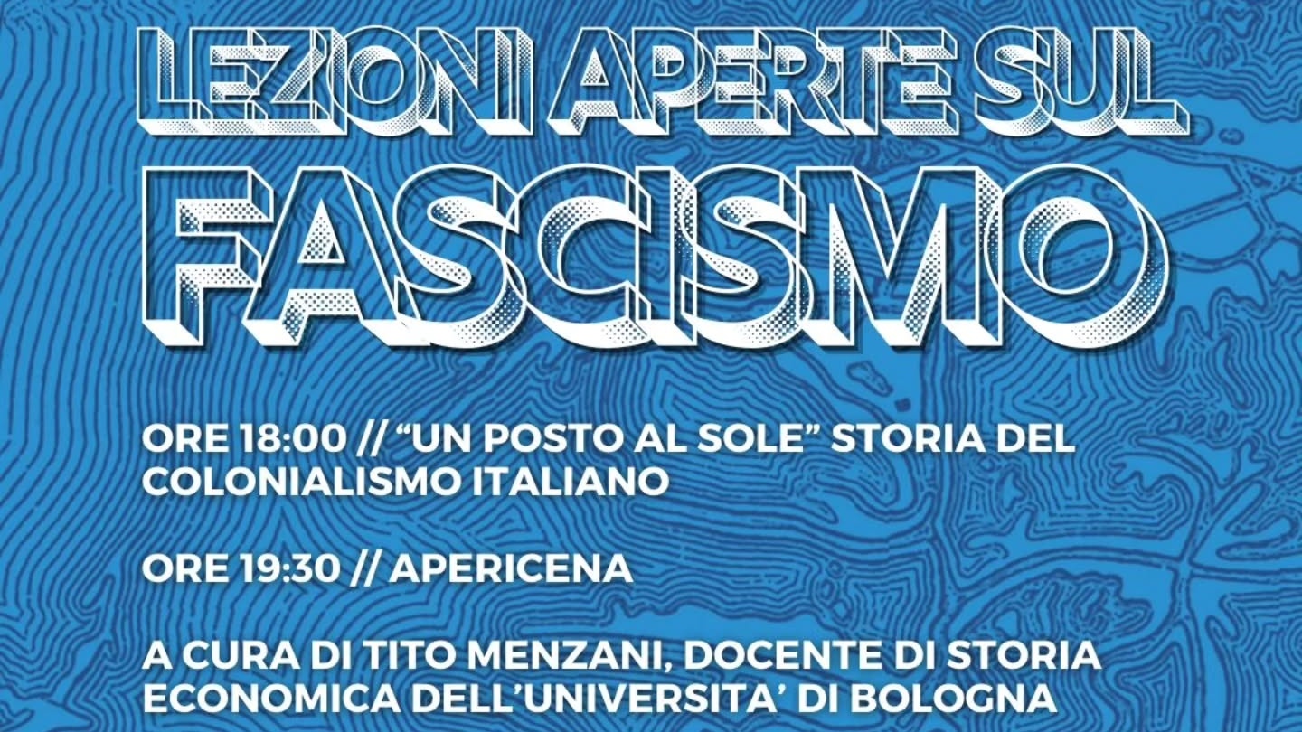 RESISTENTI - UN CICLO DI INCONTRI PER PARLARE DI FASCISMO