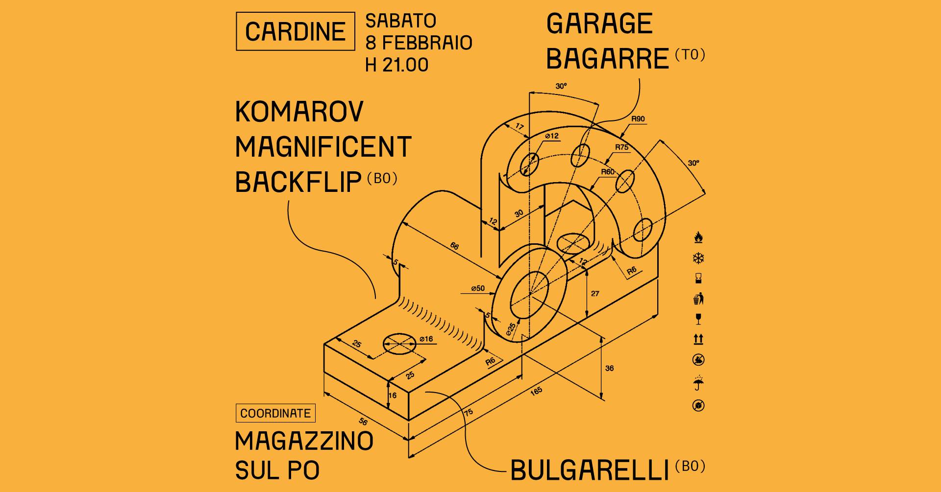 Cardine - Garage Bagarre + Komarov Magnificent Backflip + Bulgarelli