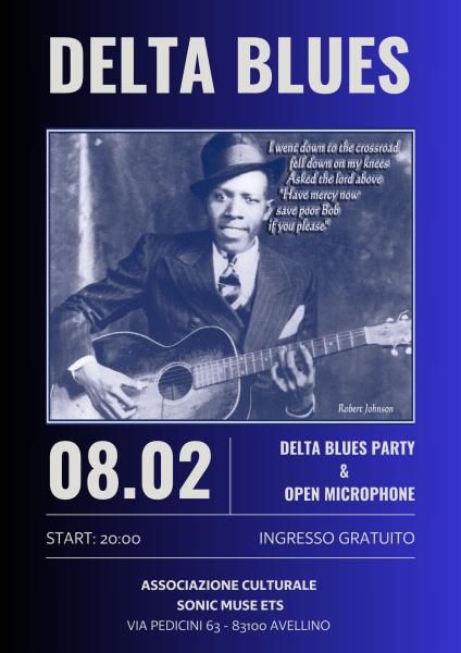 DELTA BLUES MUSIC PARTY & OPEN MIC