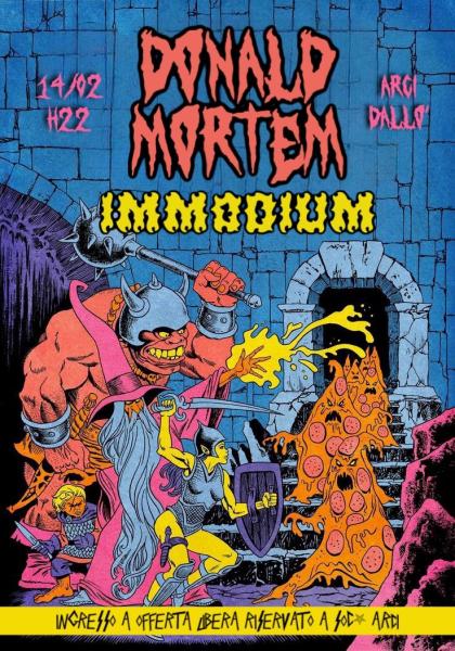 DONALD MORTEM + IMMODIUM