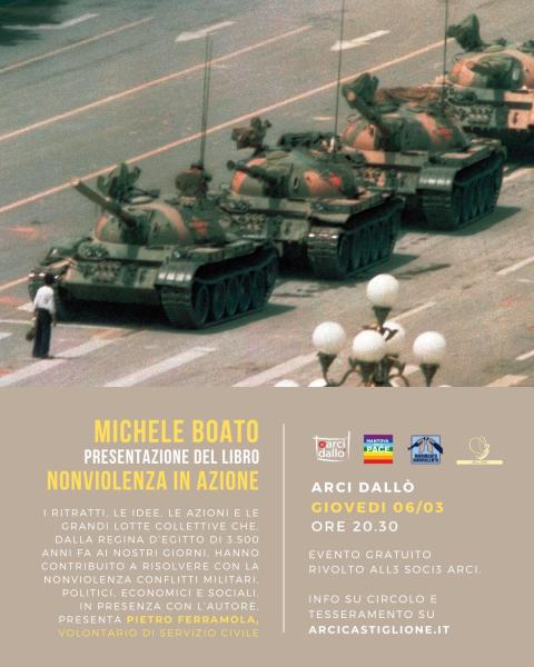 Presentazione del libro “Non-violenza in azione” di Michele Boato