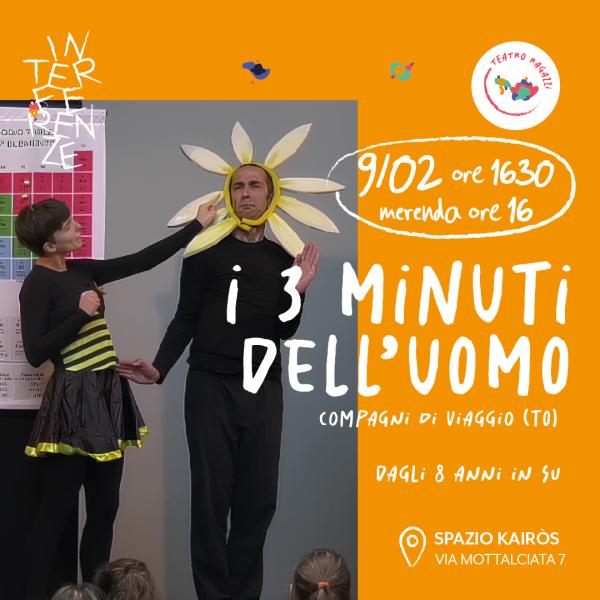 I 3 minuti dell'uomo 🗺️