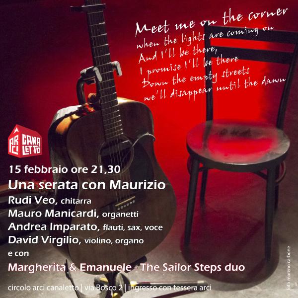 MEET ME ON THE CORNER. Una serata con Maurizio