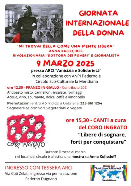 DONNA - GIORNATA INTERNAZIONALE